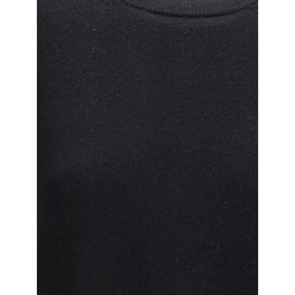Max Mara Black Wool Sweatshirt - Pisano Sweater
