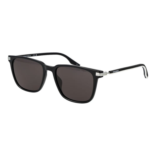 Converse Unisex Sunglasses – Black Square Frame, Grey Lenses
