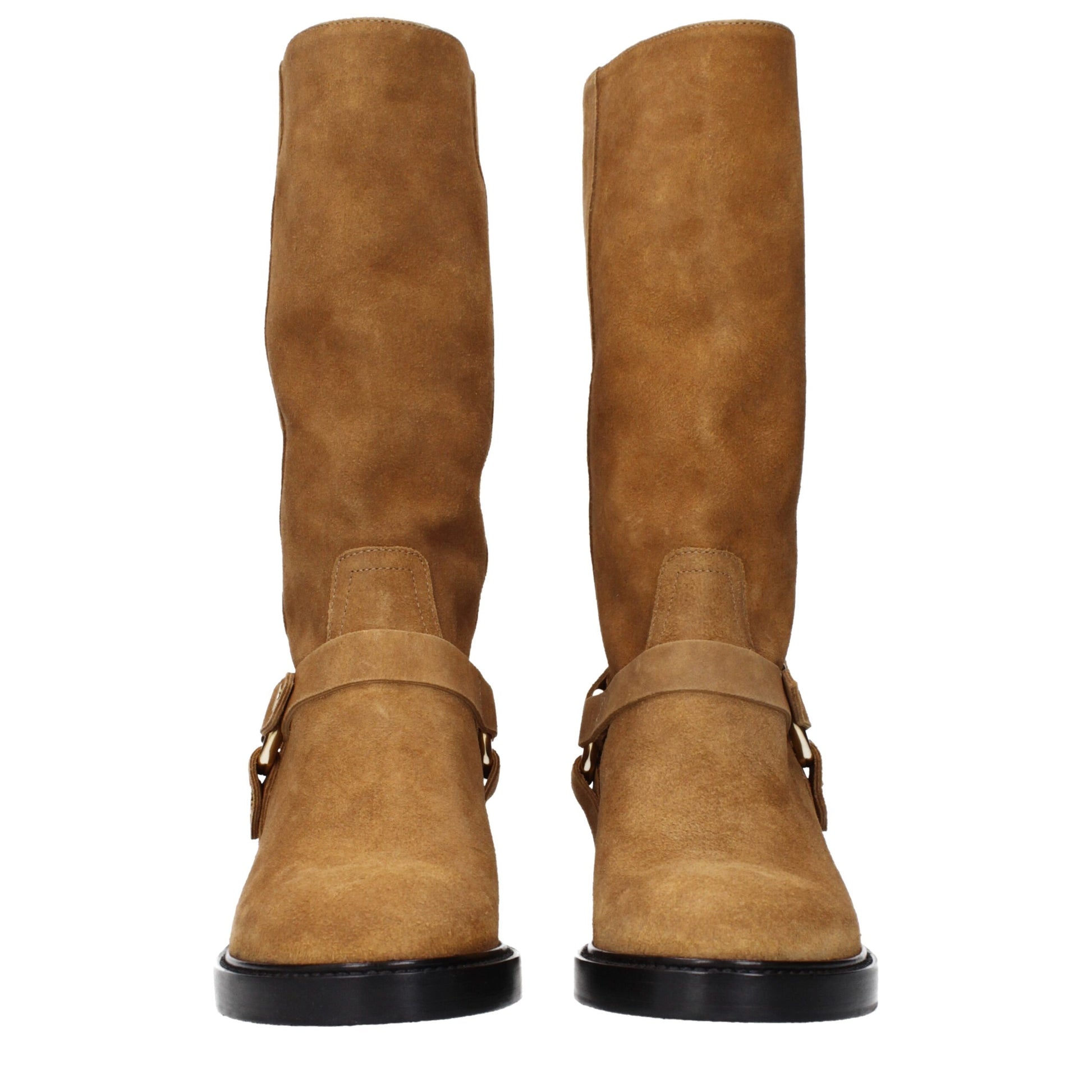 Chloé Brown Leather Ankle Boots - Effortless Elegance