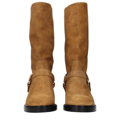 Chloé Brown Leather Ankle Boots - Effortless Elegance