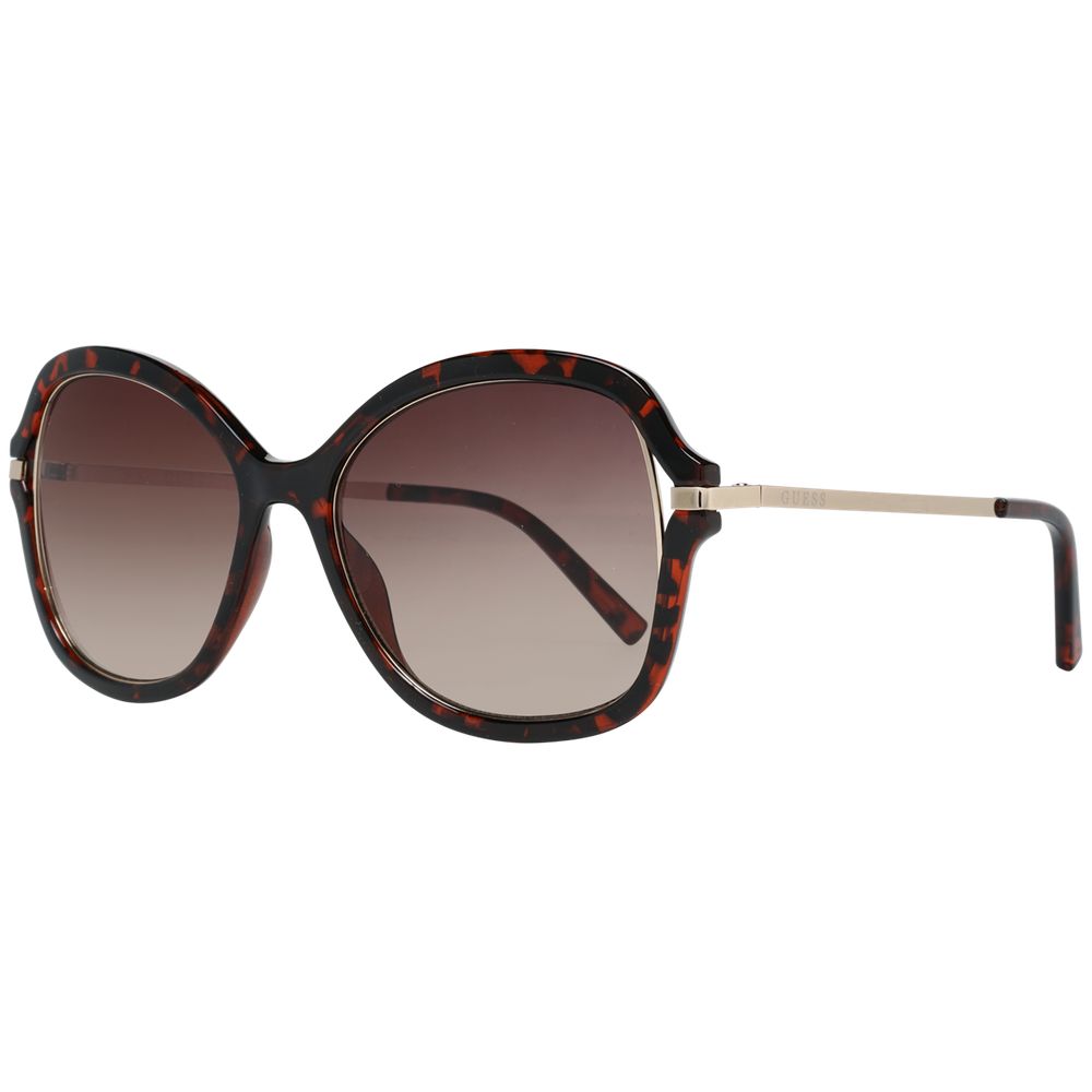 Guess Women’s Sunglasses – Brown Butterfly Frame, Brown Gradient Lenses