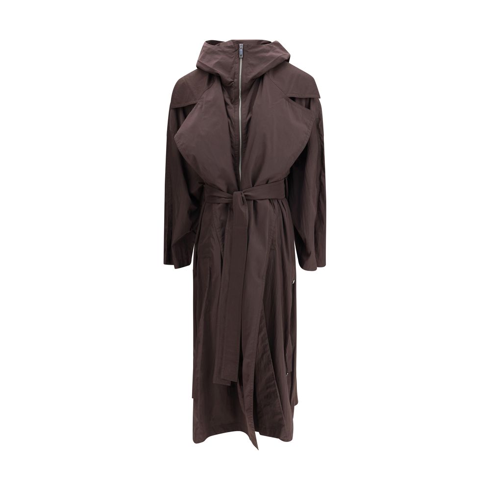 Max Mara Brown Polyamide Trench Coat