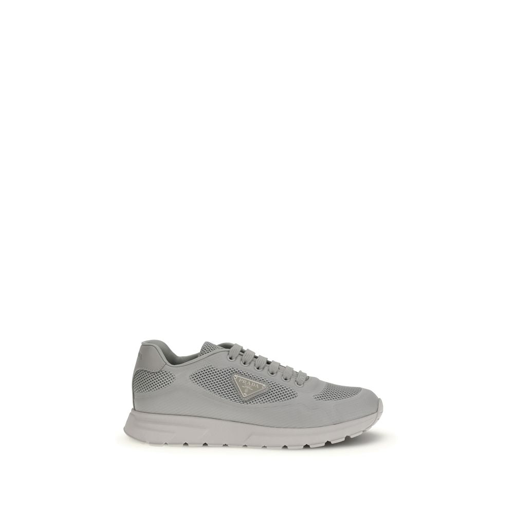 Prada Gray Rubber Athletic Sneakers  - Prax 2.0