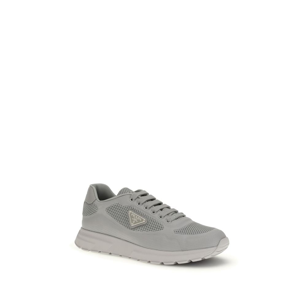 Prada Gray Rubber Athletic Sneakers  - Prax 2.0