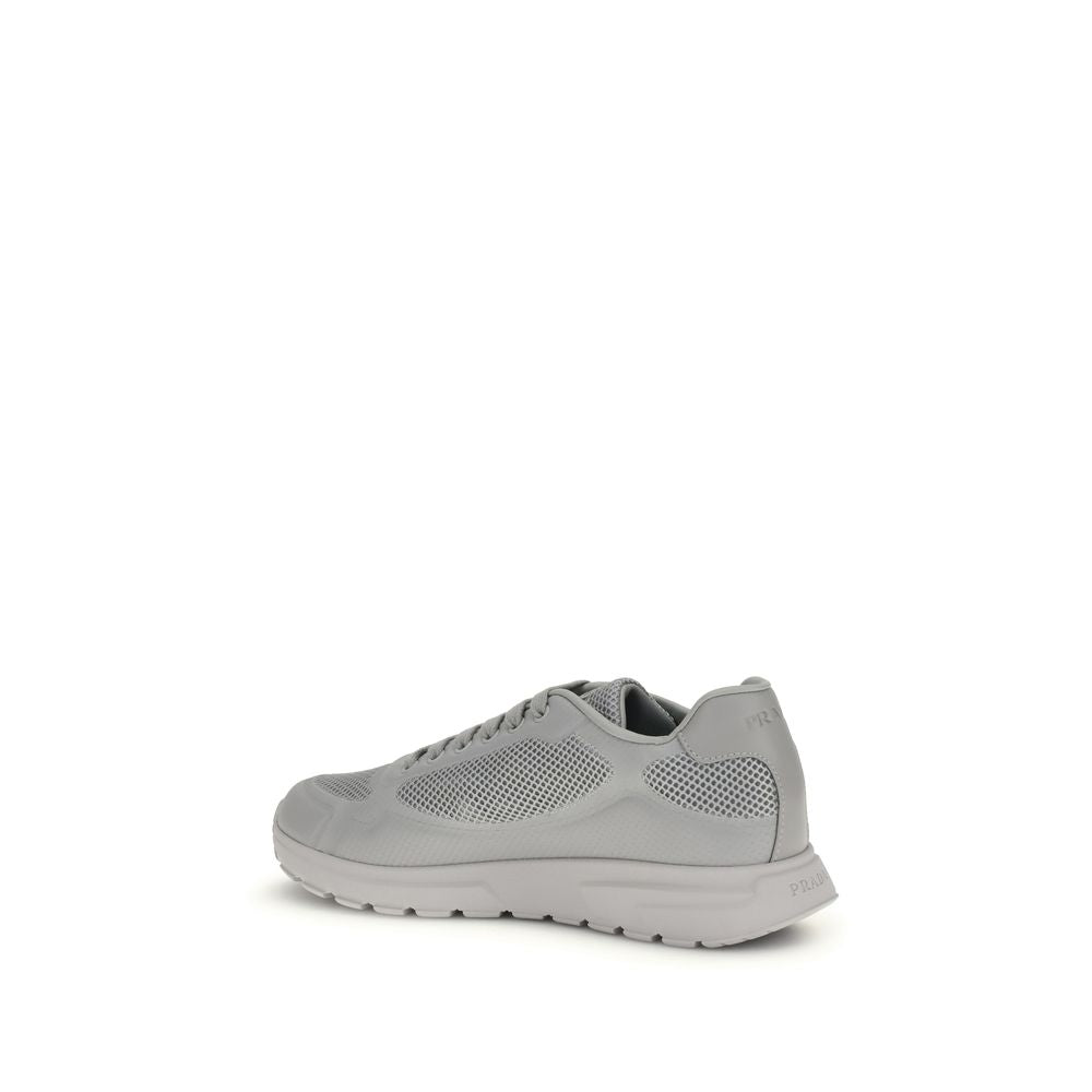 Prada Gray Rubber Athletic Sneakers  - Prax 2.0
