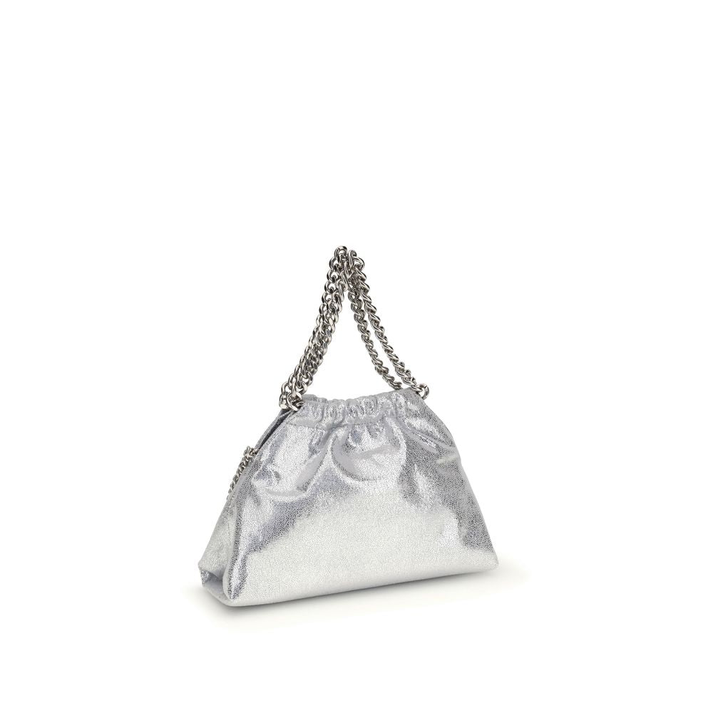Stella McCartney Falabella Small Silver Polyester Shoulder Bag