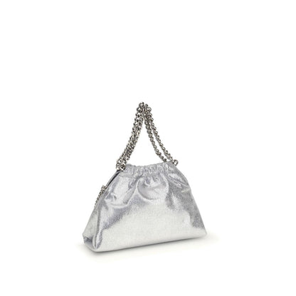 Stella McCartney Falabella Small Silver Polyester Shoulder Bag