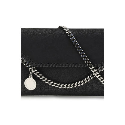 Stella McCartney Silver Polyester Falabella Continental Clutch Bag