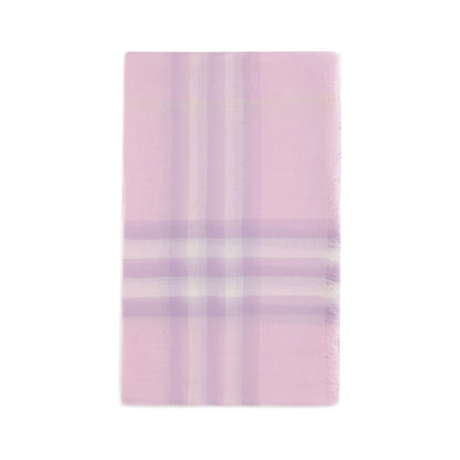 Burberry Multicolor Wool Check Scarf