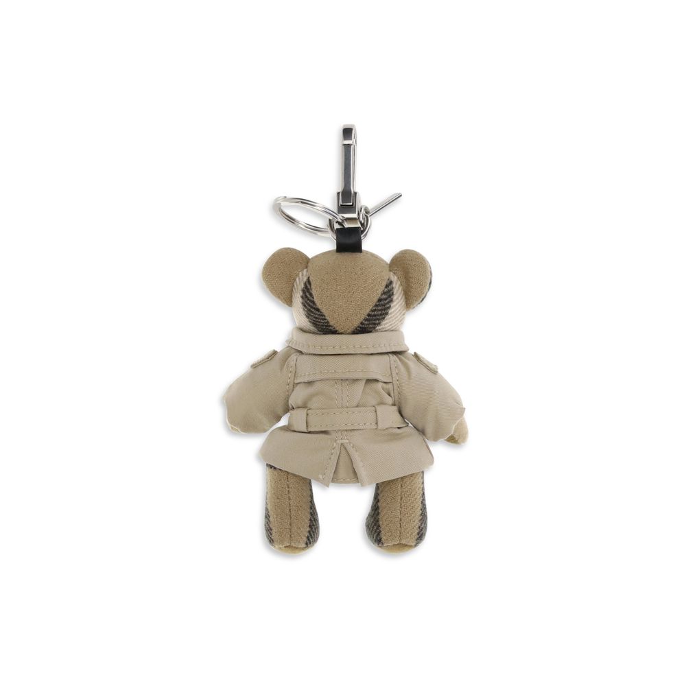 Burberry Beige Cashmere Thomas Bear Keychain