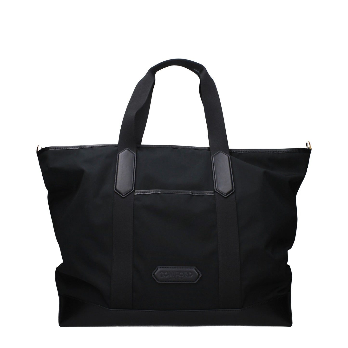 Tom Ford Black Nylon Luggage and Travel Tote Bag