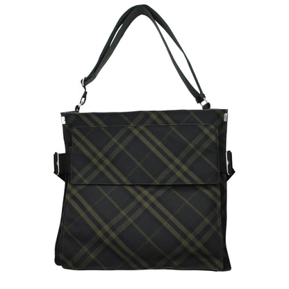 Burberry Green Fabric Crossbody Bag