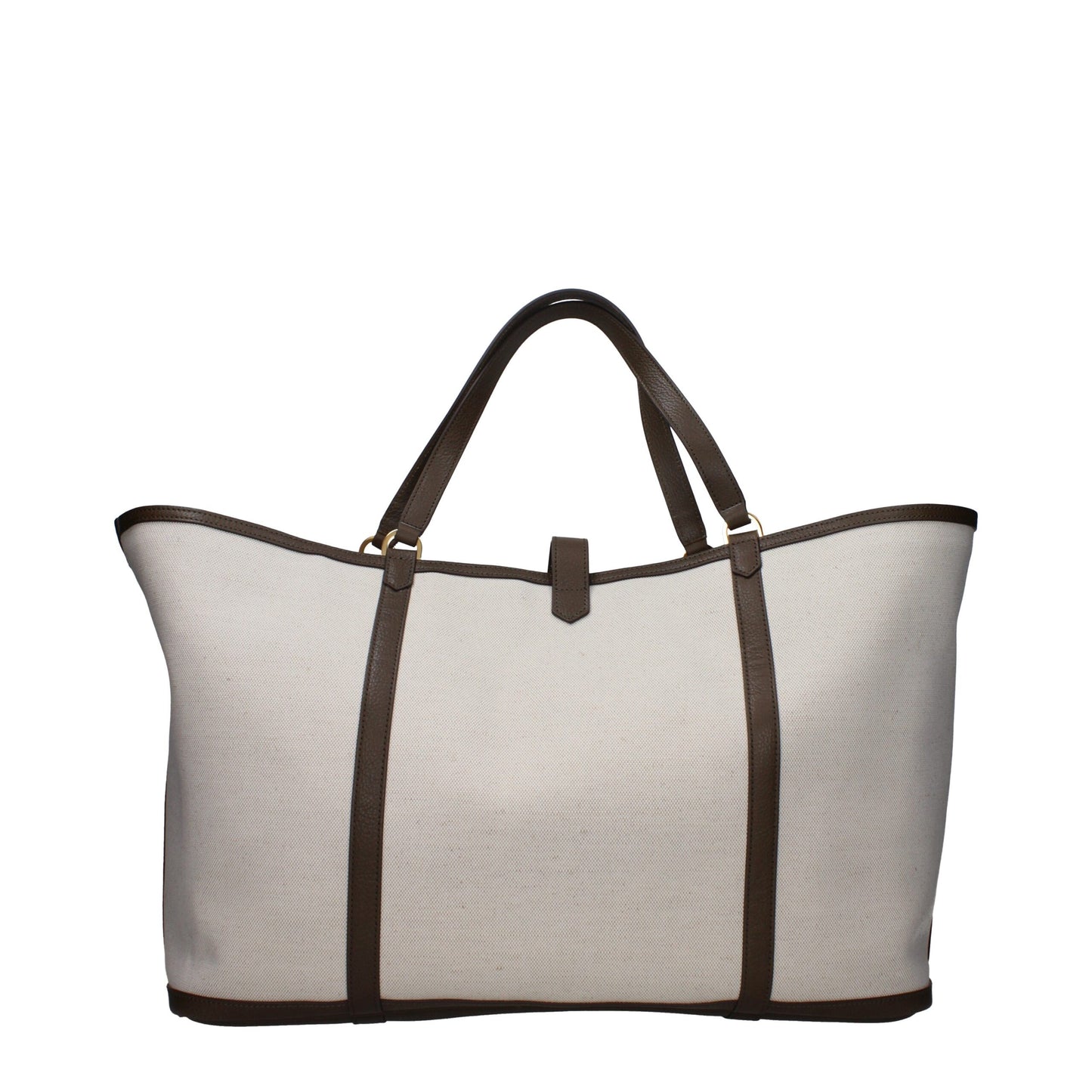 Tom Ford Buckley East West Canvas Tote Bag in Beige
