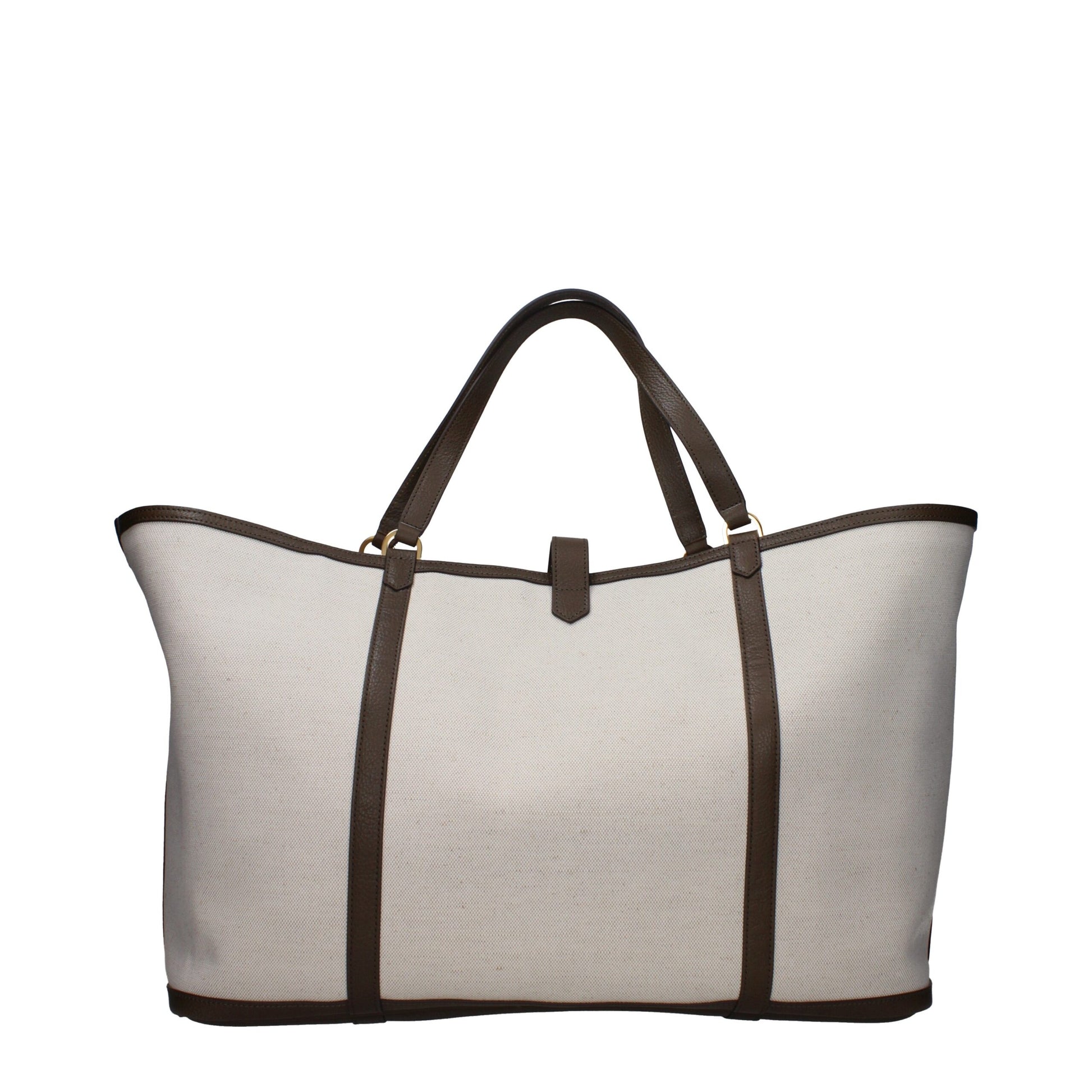 Tom Ford Buckley East West Canvas Tote Bag in Beige