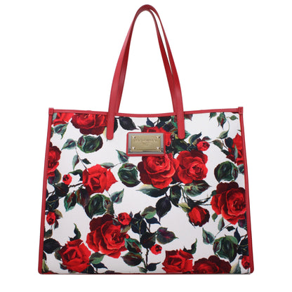 Dolce & Gabbana Red Floral Shoulder Bag