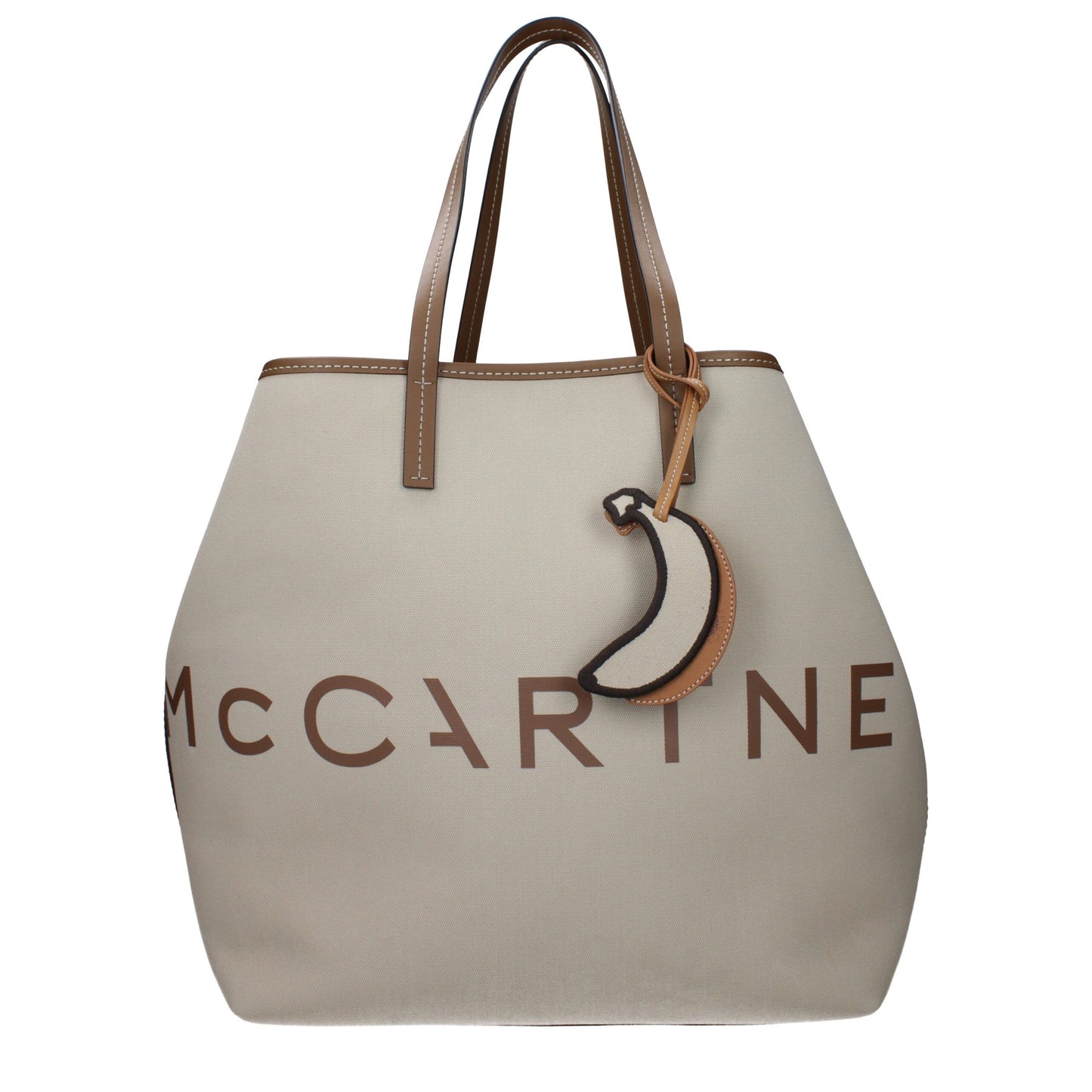 Stella McCartney Beige Fabric Shoulder Bag