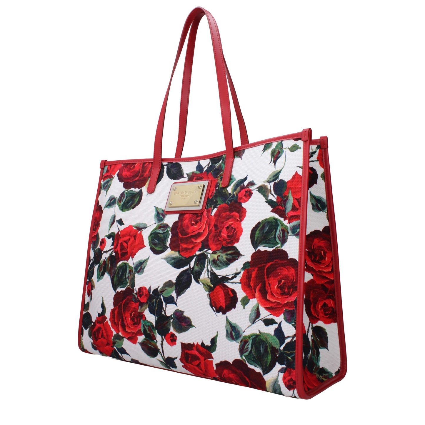 Dolce & Gabbana Red Floral Shoulder Bag