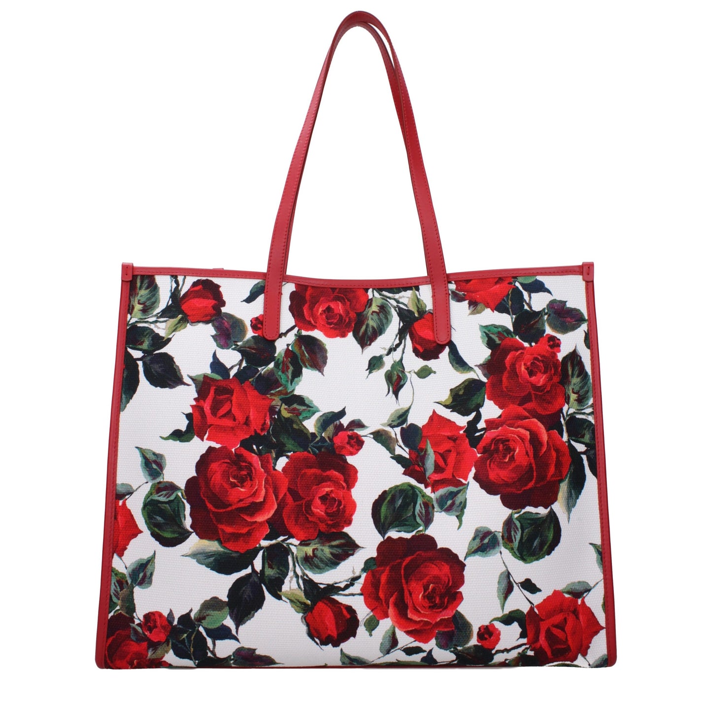 Dolce & Gabbana Red Floral Shoulder Bag