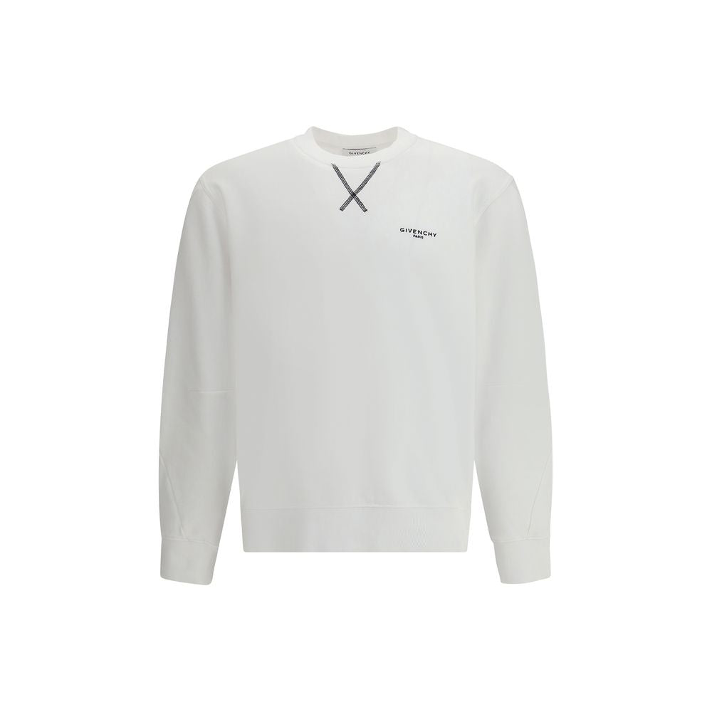 Givenchy Couture Seam Sweatshirt in White