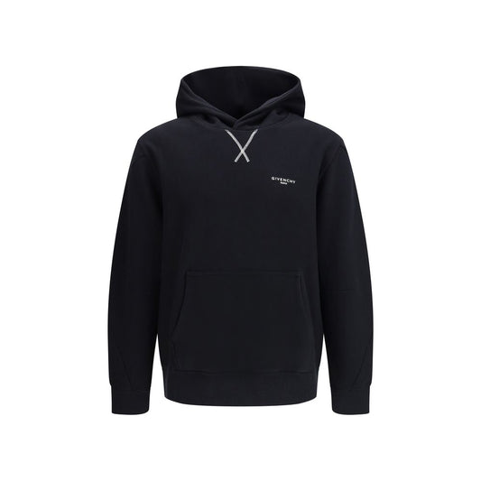 Givenchy Couture Seam Hoodie in Black Cotton