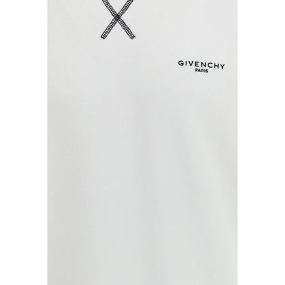 Givenchy Couture Seam Sweatshirt in White