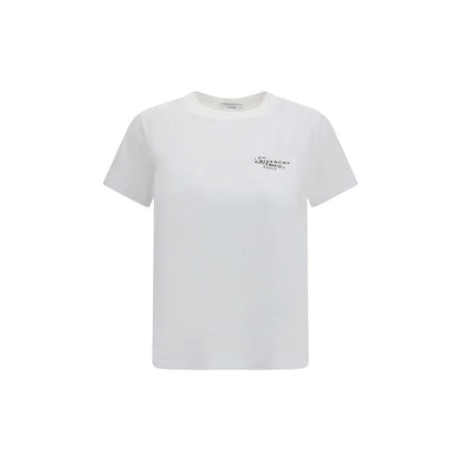 Givenchy White Cotton T-Shirt - Modern Elegance Redefined