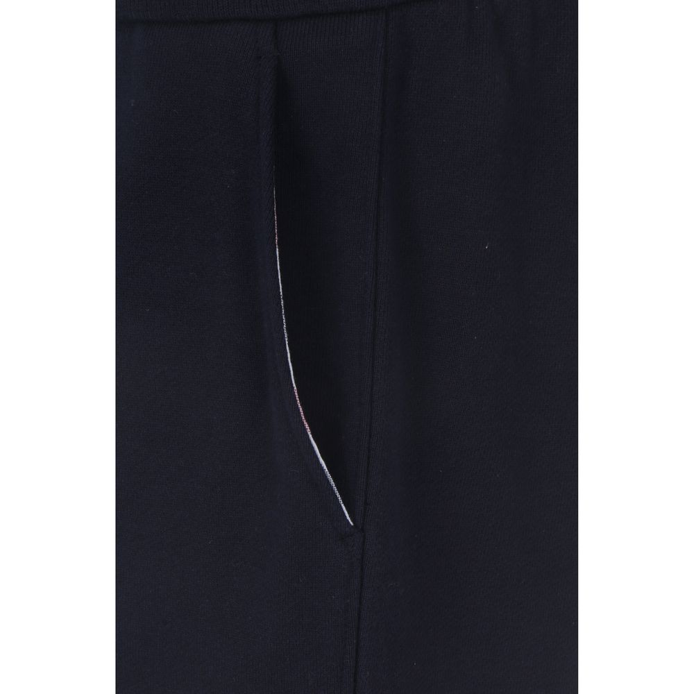 Thom Browne Blue Cotton Joggers