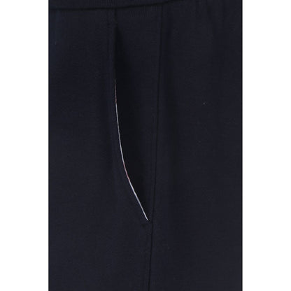 Thom Browne Blue Cotton Joggers