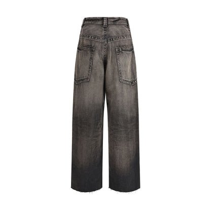 Maison Mihara Yasuhiro Amateur Sewn Like Wide Denim Jeans