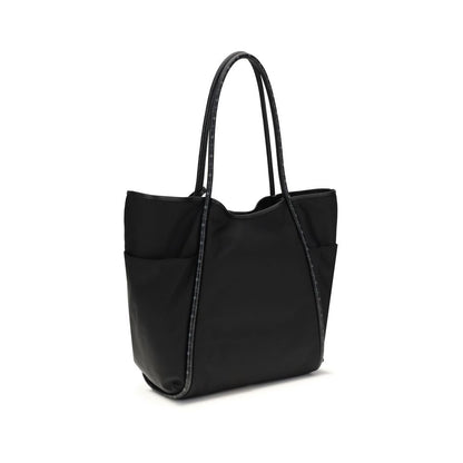 MCM Black Fabric Shoulder Bag - Aeren Tote