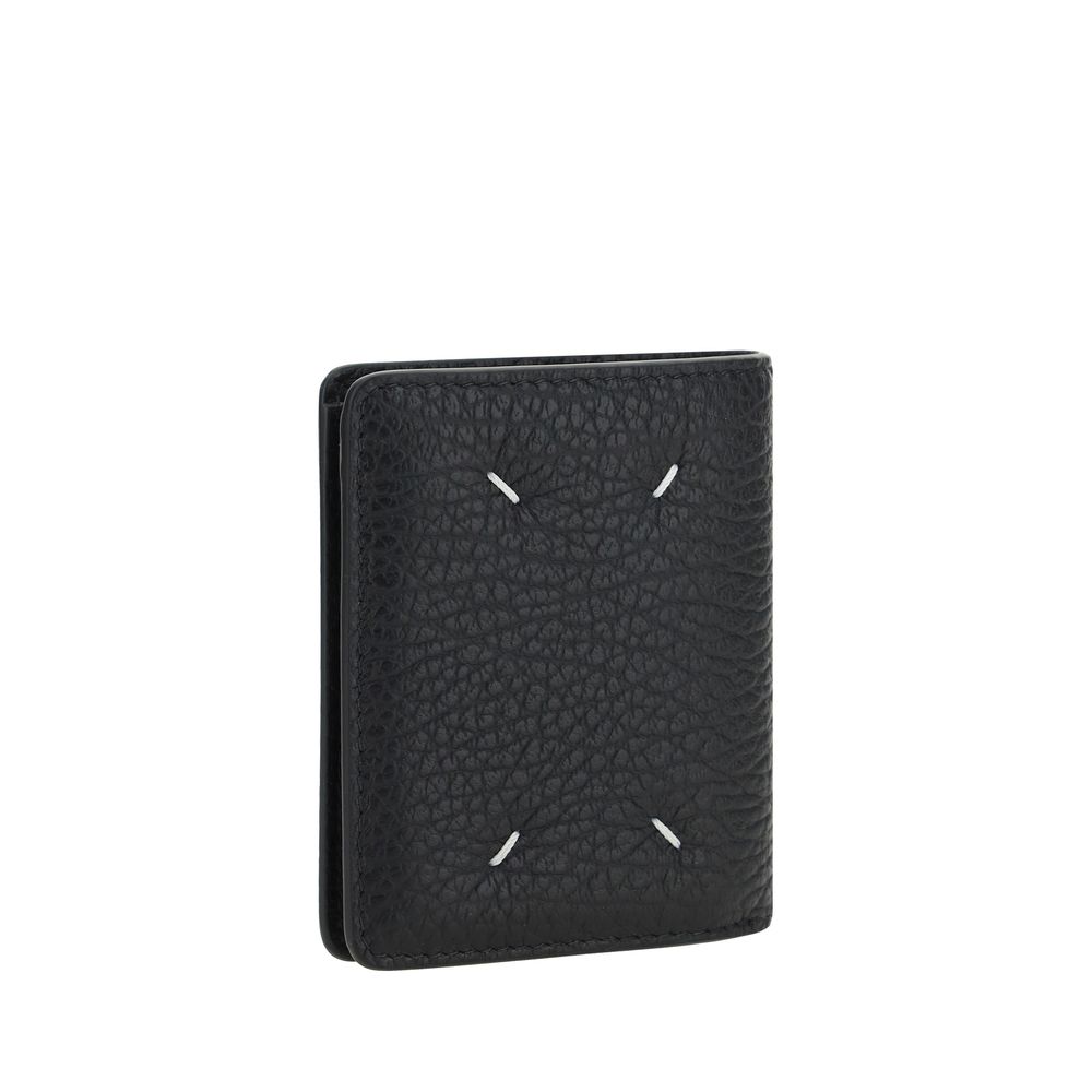 Maison Margiela Black Calf Leather Bos Taurus Wallet