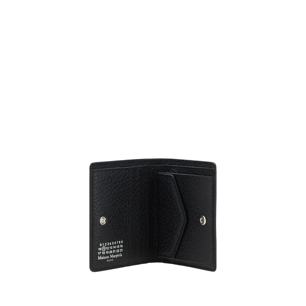 Maison Margiela Black Calf Leather Bos Taurus Wallet