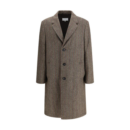 Maison Margiela Brown Wool Coat