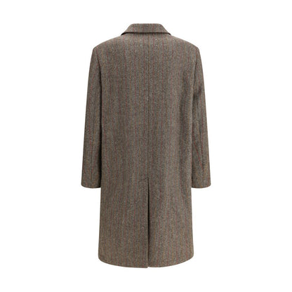 Maison Margiela Brown Wool Coat