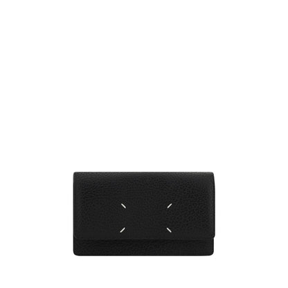 Maison Margiela Black Calf Leather Bos Taurus Wallet