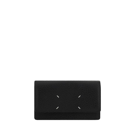Maison Margiela Black Calf Leather Bos Taurus Wallet