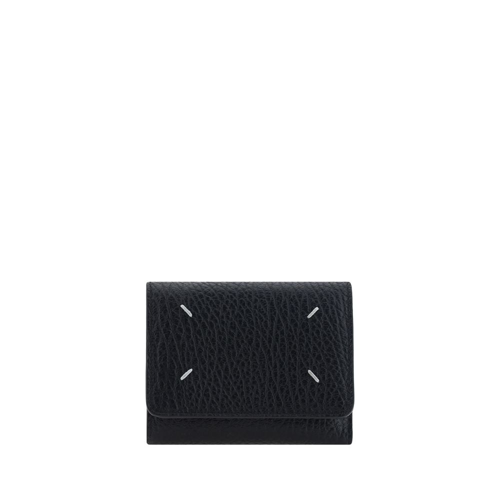 Maison Margiela Black Calf Leather Bos Taurus Wallet