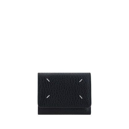 Maison Margiela Black Calf Leather Bos Taurus Wallet
