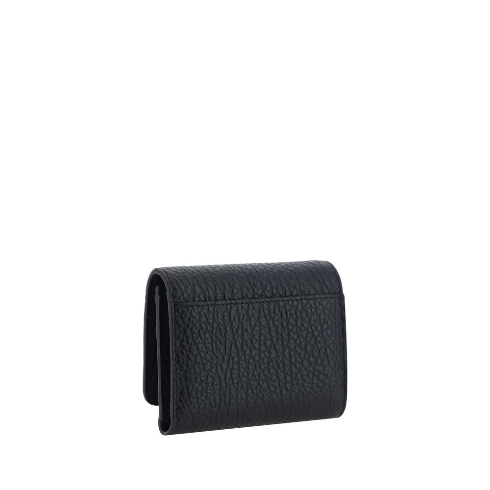 Maison Margiela Black Calf Leather Bos Taurus Wallet