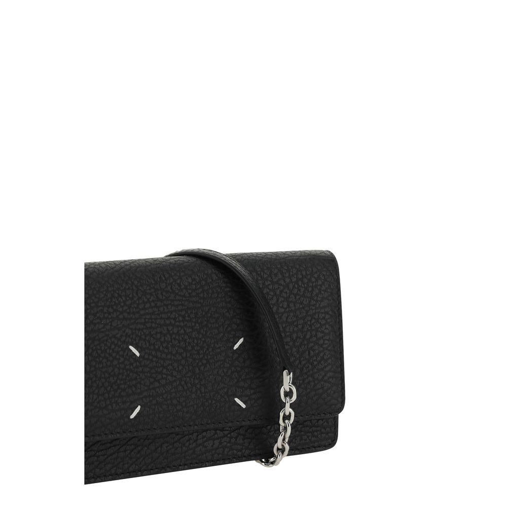 Maison Margiela Black Calf Leather Bos Taurus Wallet