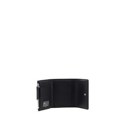 Maison Margiela Black Calf Leather Bos Taurus Wallet
