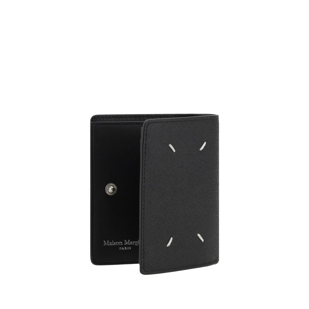 Maison Margiela Black Calf Leather Bos Taurus Wallet