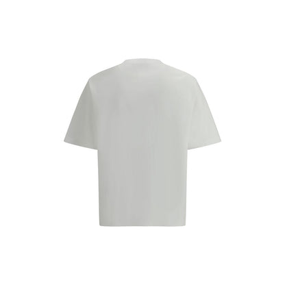 Prada White Cotton T-Shirt: A Sophisticated Wardrobe Essential
