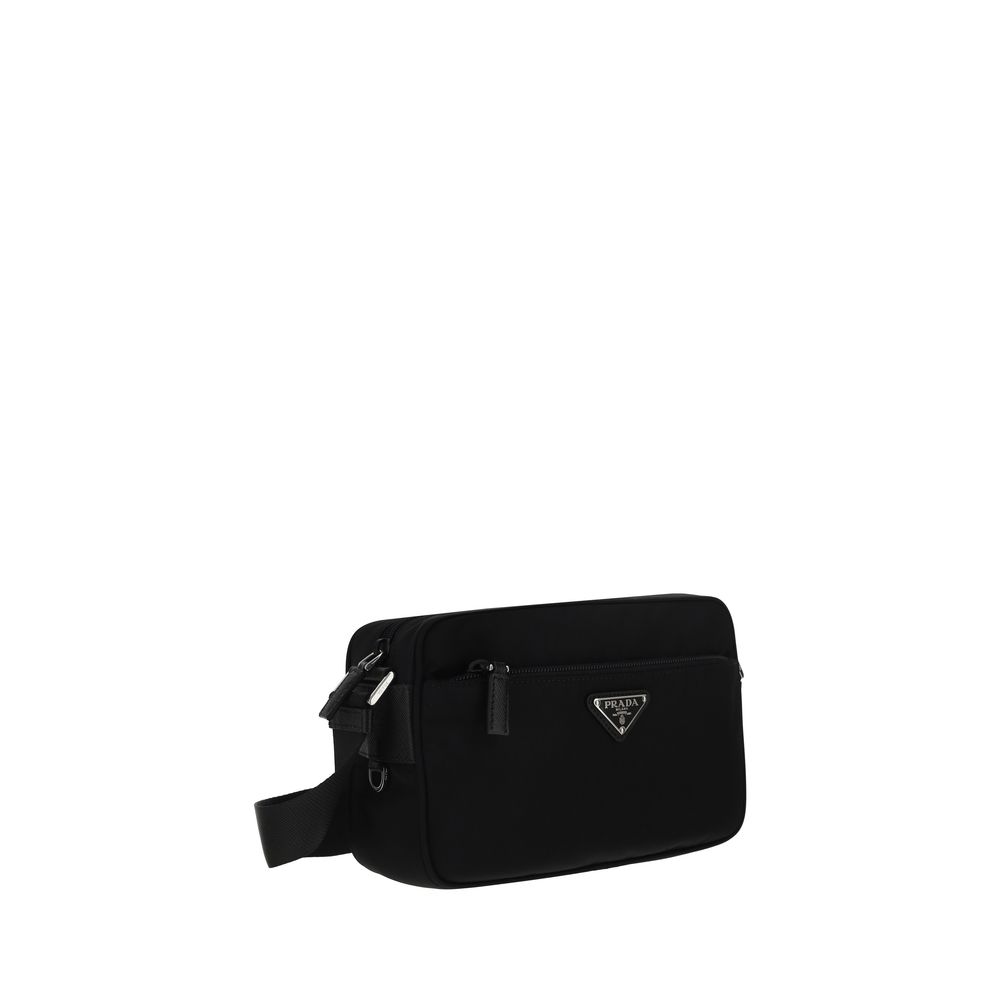 Prada Black Nylon Shoulder Bag - Re-Nylon Collection
