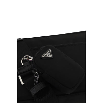 Prada Black Nylon Shoulder Bag - Re-Nylon Collection