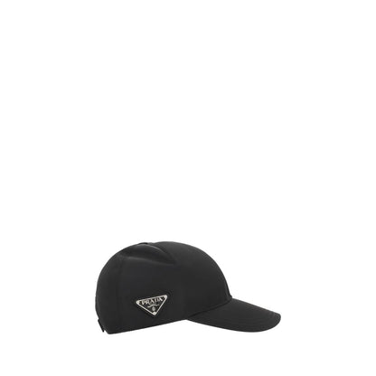 Prada Black Polyamide Baseball Hat