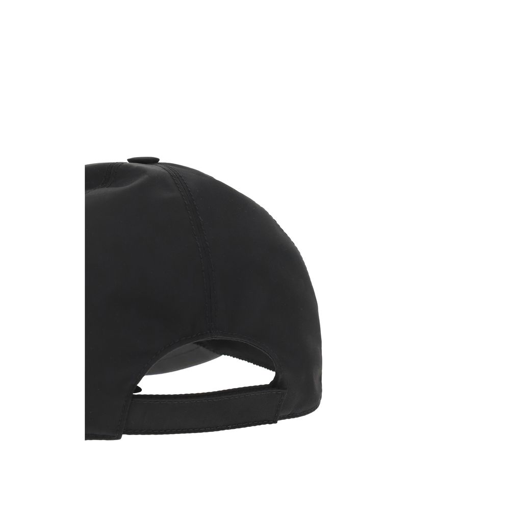 Prada Black Polyamide Baseball Hat