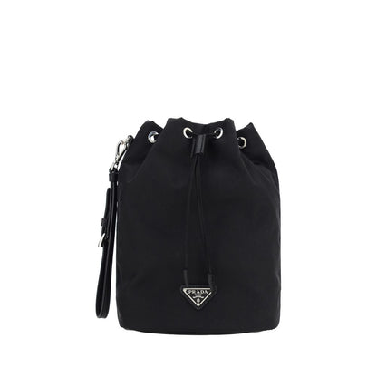 Prada Black Re-Nylon Bucket Bag