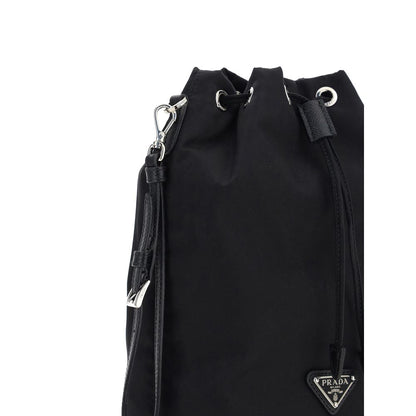 Prada Black Re-Nylon Bucket Bag