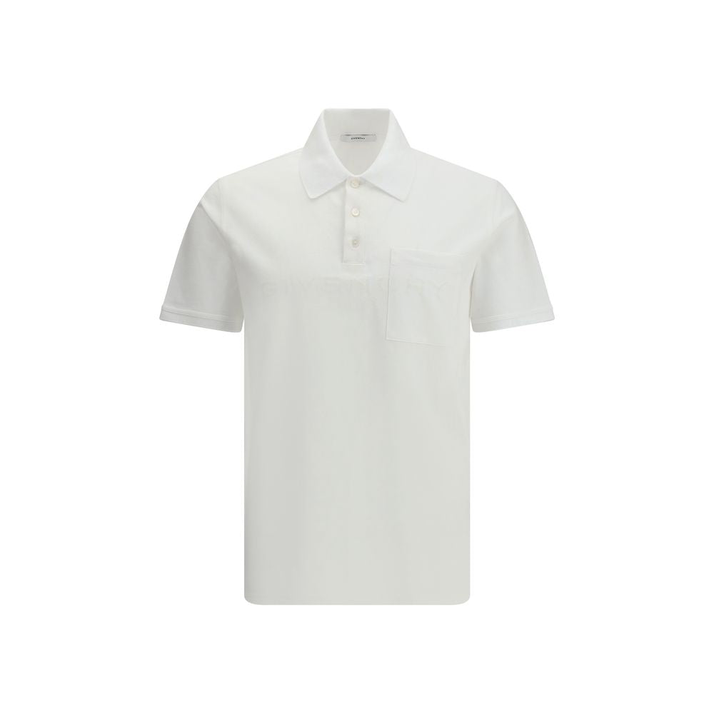 Givenchy White Cotton Polo Shirt: A Fusion of Elegance and Modernity